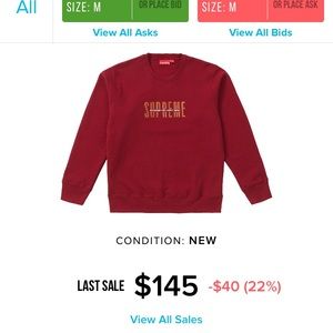 Supreme World Famous Crewneck